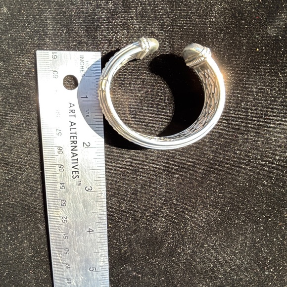 SLANE & SLANE STERLING SILVER CUFF BRACELET ( SMALL SIZE ) - Picture 14 of 17